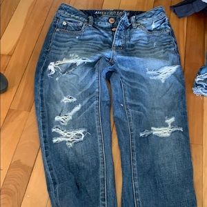 Boy crop American eagle jeans